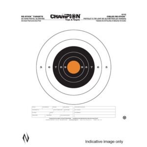Champion Targets Restick 25yd Pistol Slowfire 25sheets