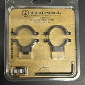 Leupold STD Medium Rings (.770)