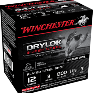 12ga Winchester Drylok Super Steel, 3" 3 shot 36gram