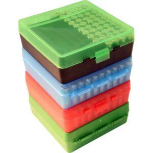 MTM Flip Top 100rd Pistol Ammo Box